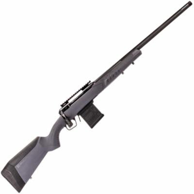 Savage 57009 110 Tactical 308 Win 10+1 24 Matte Gray Fixed AccuFit Stock Matte Black Left Hand