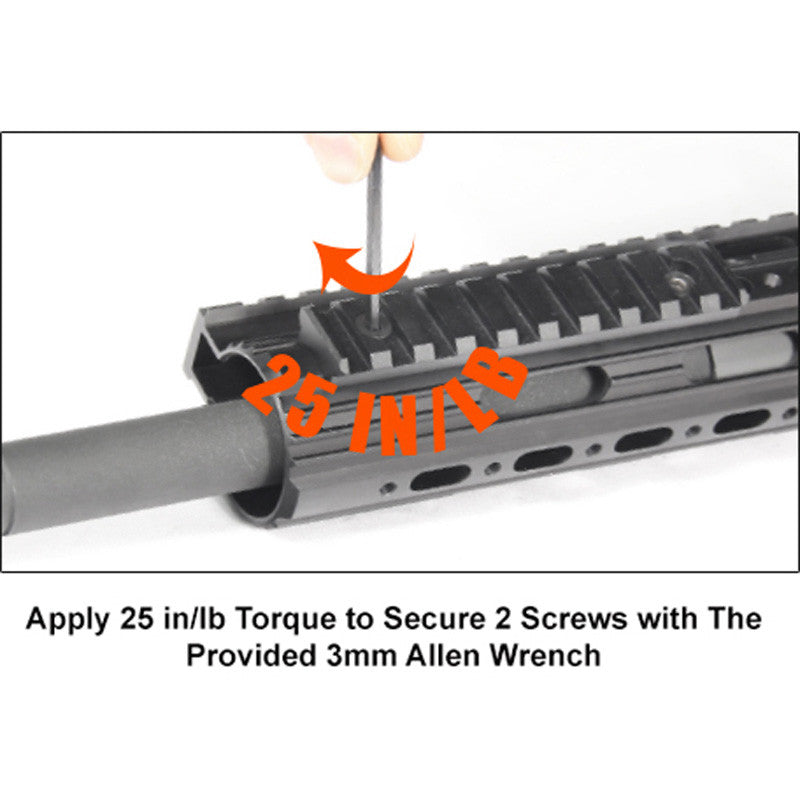 UTG 10 Slot Pro Rail for Super Slim Free Float AR-15 Handguard