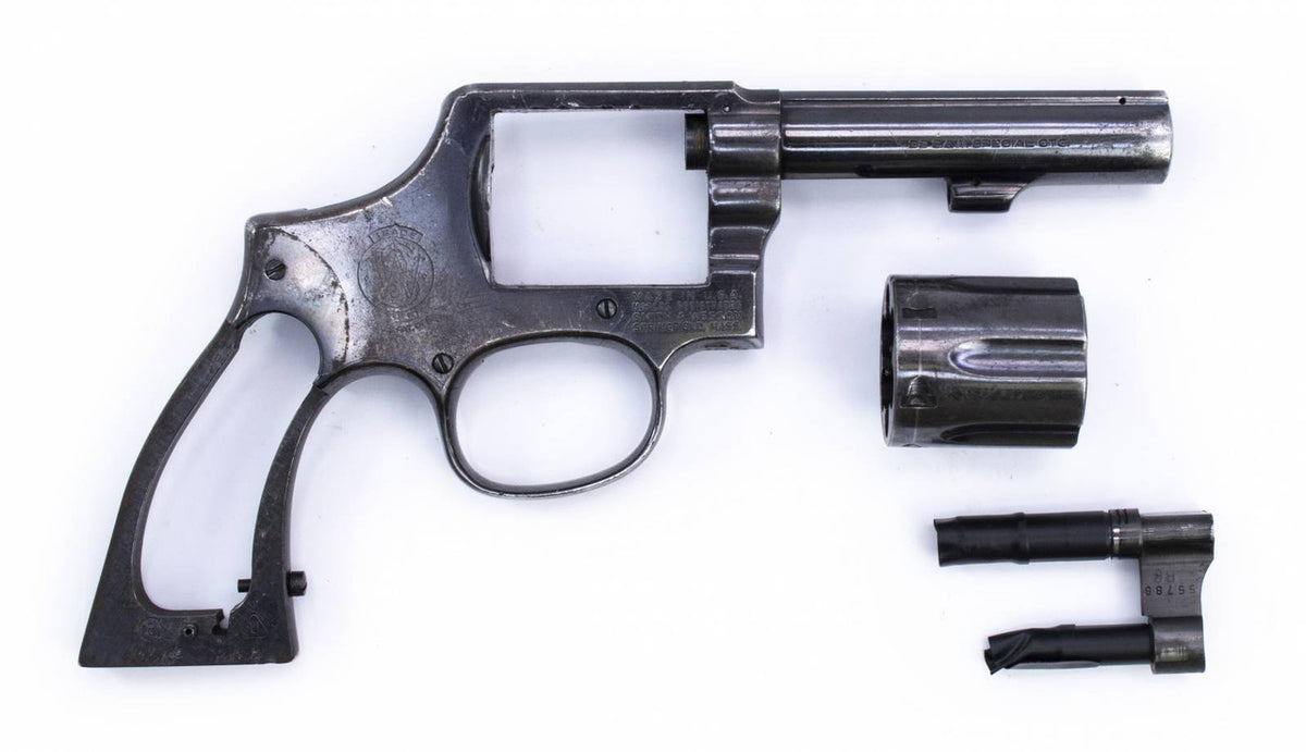S&W 10-6 Revolver, .38 Special, 4 Heavy Barrel, Blued8191