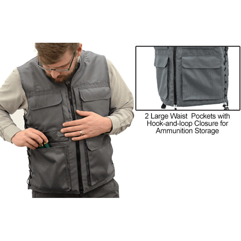 UTG True Hunter Men's Gray and Black Sporting Vest