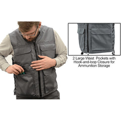 UTG True Hunter Men's Gray and Black Sporting Vest