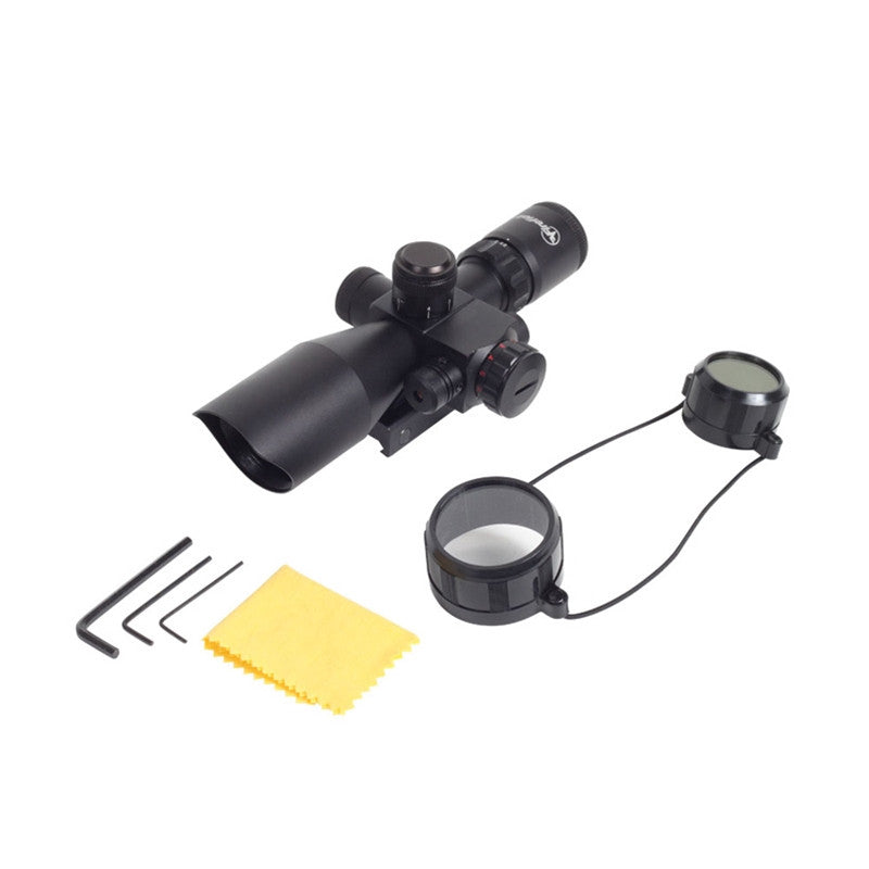 Firefield FF13011 OEM 2.5-10x 40mm Obj 34.86-11.53 ft @ 100 yds FOV 30mm Tube Black Matte Finish Illuminated Red/Green Mil-Dot (SFP)