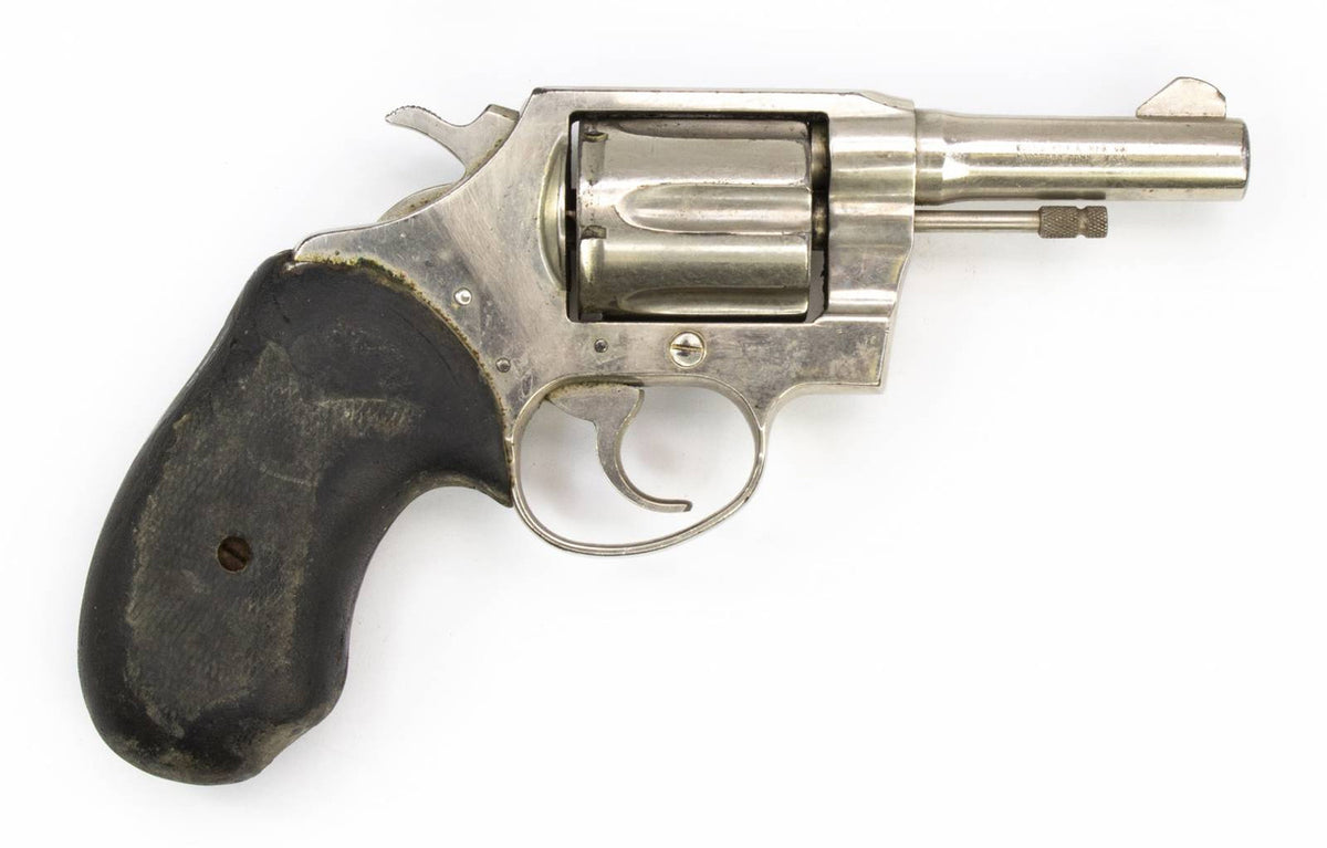 Colt Detective Special Revolver, .38 Special, 3 Barrel, Nickel5728
