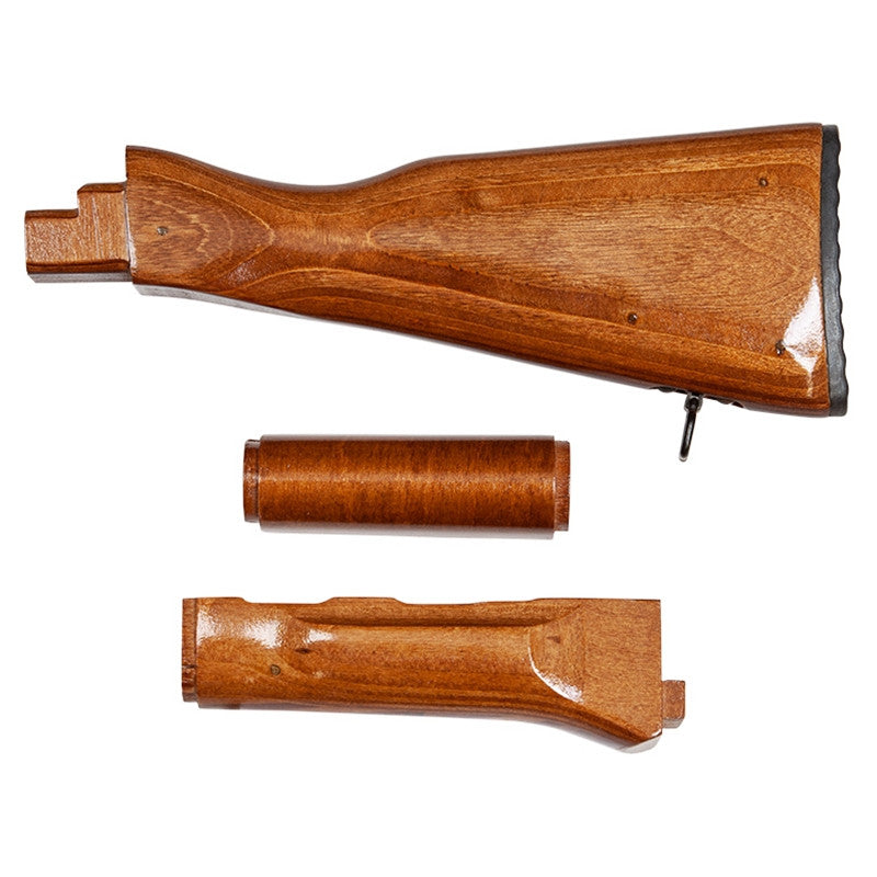 AKM AK-47/74 Laminated Stock Set , 3-Piece set Includes Buttstock and Upper and Lower Handguard