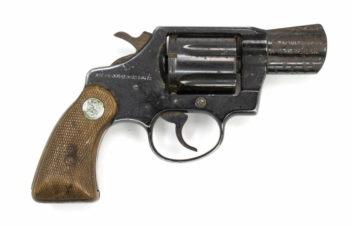 Colt Agent Revolver .38 Special 2 Barrel, Blued1956