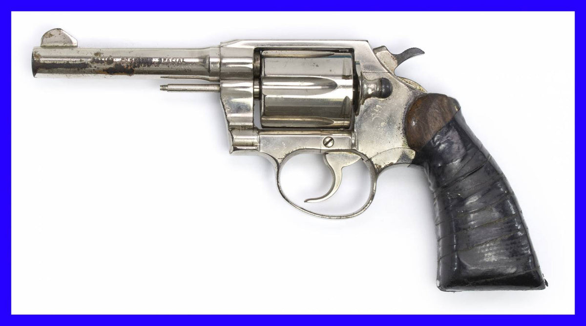 Colt Revolver Pocket .38 Special 4 Barrel, Nickel1139