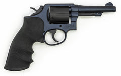 S&W 10-5 .38 SPL 4" TPR BBL SQUARE BUTT BLUE REFINISHED WITH HOGUE GRIPS