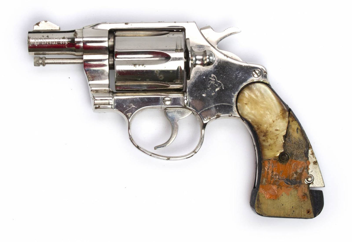 Colt Detective Special Revolver, .38 Special, 2 Barrel, Nickel8300