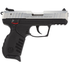Ruger 3607 SR22 Standard 22 Long Rifle (LR) SA/DA 3.50 10+1 Black Polymer Grip Silver Anodize Aluminum Slide