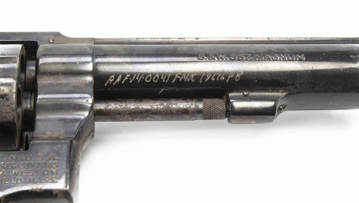 S&W 13-2 357 MAG 4 Barrel Fixed Sights Square Butt Blued Revolver¬¨‚Ä†