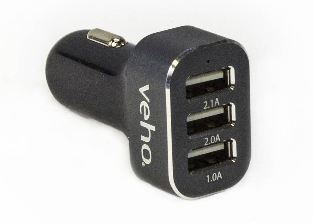 VEHO Triple USB Car Charger