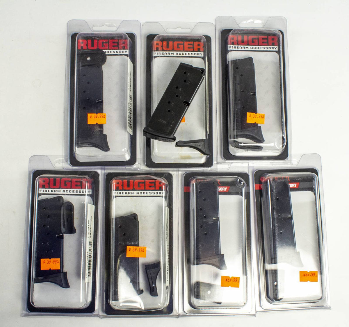 7 NEW Ruger LC380 Magazine Black .380 ACP 7rd Extended