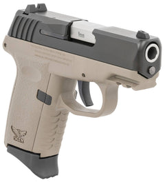 SCCY Industries CPX-2CBDEG3 CPX-2 Gen3 9mm Luger Caliber with 3.10 Barrel, 10+1 Capacity, Flat Dark Earth Finish Picatinny Rail Frame, Serrated Black Nitride Stainless Steel Slide, Polymer Grip & No Manual Thumb Safety