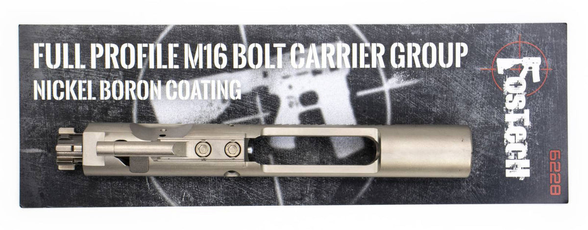 FOSTECH COMPLETE BOLT CARRIER GROUP (NICKEL BORON COATING)