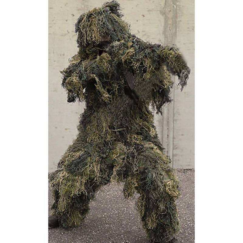 Mil-Tec Woodland Camo Ghillie Suit - Medium/Large