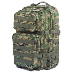 MIL-TEC® Digital Woodland Camo Assault Tactical Backpack - Large