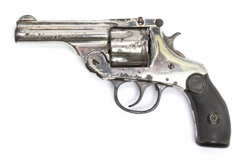 H&R Topbreak¬¨‚Ä†Automatic Revolver, .38 S&W, 3.25 Barrel, Nickel