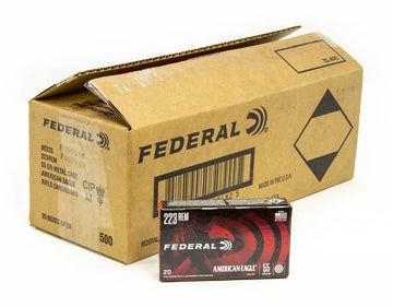 Federal .223 55gr GR American Eagle FMJ 500RDS