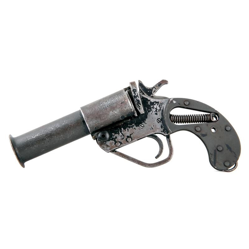 Original British WWII No.1 Mk V 25mm Signal Pistol - Missing or broken grip