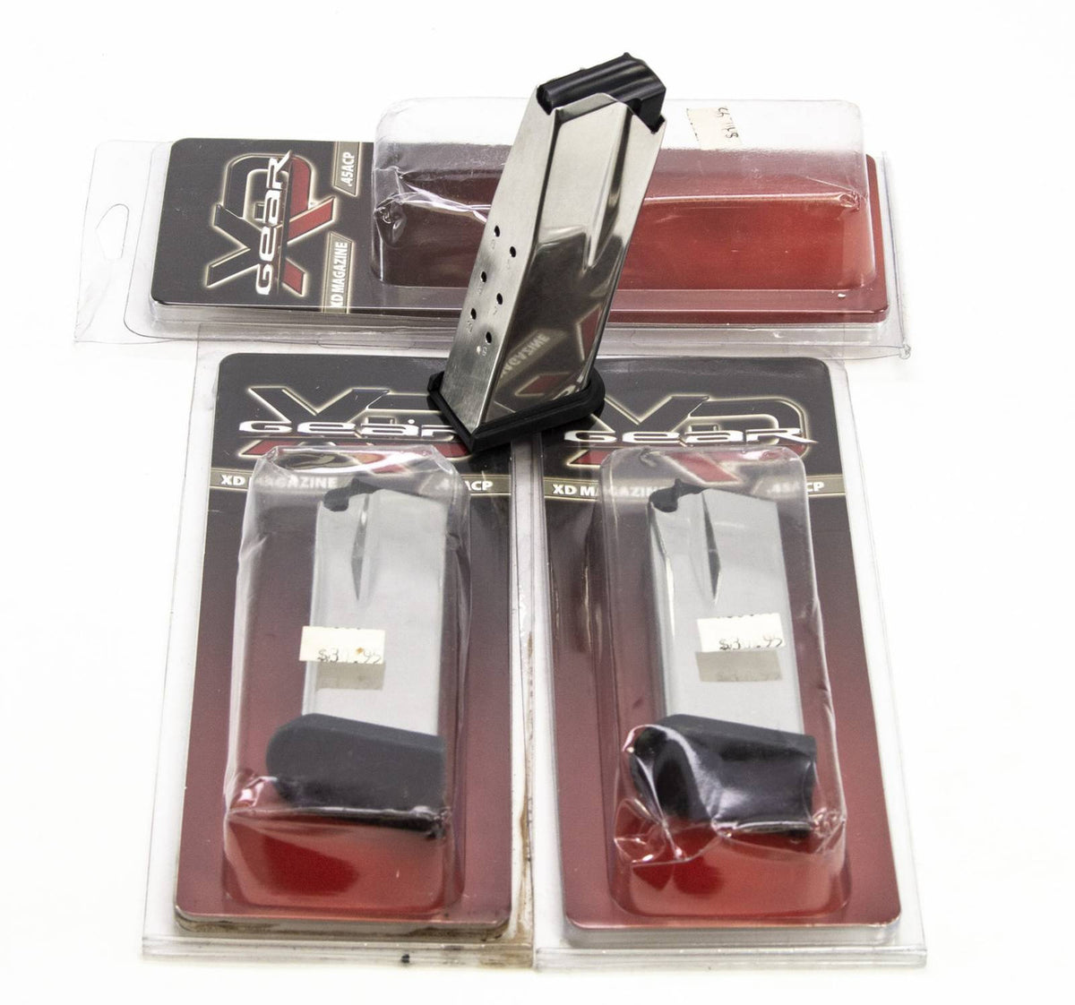 3 NEW SPRINGFIELD ARMORY XD COMPACT, 45 ACP 10RD MAGS