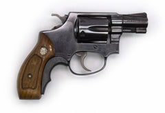 S&W 30-1 32 S&W LONG 2 BARREL FIXED SIGHTS ROUND BUTT BLUED2430