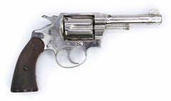 Colt Police Positive .38 S&W 4" Barrel FIXED SIGHT CHROME