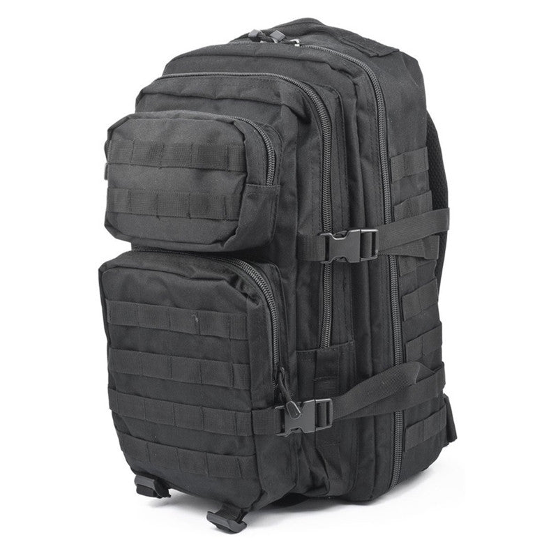 Mil-Tec Black Assault Tactical Backpack - Large