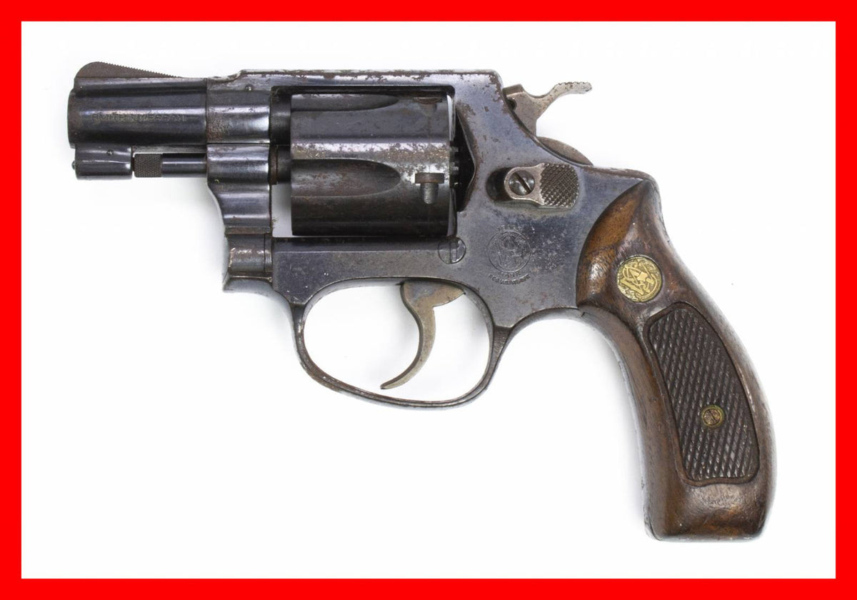 S&W 32-1 38 S&W 2 BARREL BLUED FIXED SIGHTS ROUND BUTT