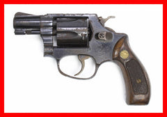 S&W 32-1 38 S&W 2 BARREL BLUED FIXED SIGHTS ROUND BUTT