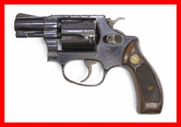 S&W 32-1 38 S&W 2 BARREL BLUED FIXED SIGHTS ROUND BUTT