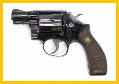 S&W 12-2 AIRWEIGHT 38 SPECIAL 2 BARREL ROUND BUTT BLUED