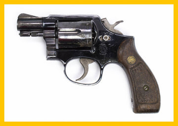 S&W 12-2 AIRWEIGHT 38 SPECIAL 2 BARREL ROUND BUTT BLUED