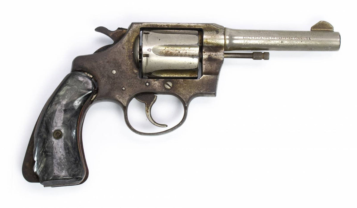 Colt Police Positive, C&R, Revolver, .38 Special, 4 Barrel, Nickel7805
