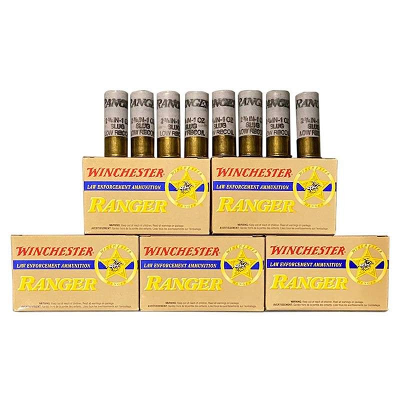 Winchester Ranger 12GA 2-3/4 Low Recoil Rifled Slug - 5rds