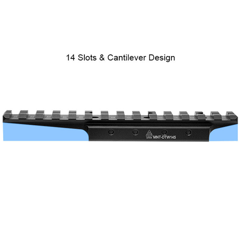 UTG Universal Dovetail to Picatinny/Weaver Rail Adapter