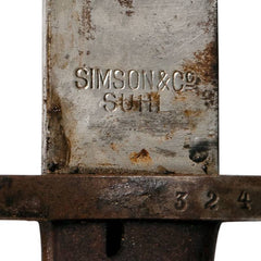 1908 Mauser Knife Bayonet by Simson & Co. of Suhl, Germany