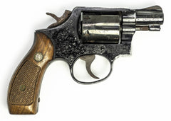 S&W 12-2 Airweight .38 Special 2" Barrel, Blued Round Butt Revolver