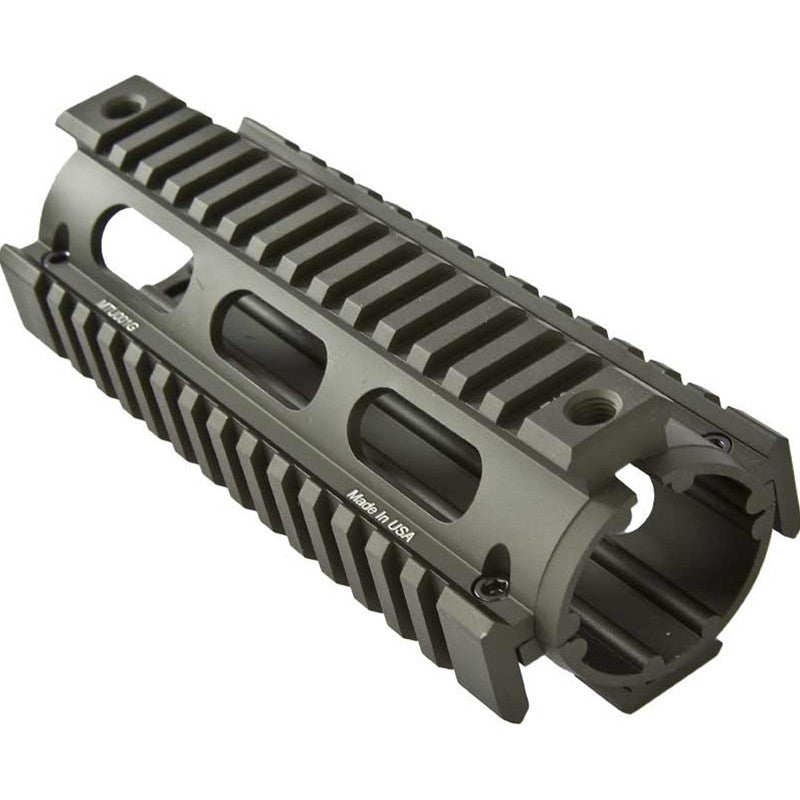 Model 4/15 Carbine Length Quad Rail OD Green for AR-15