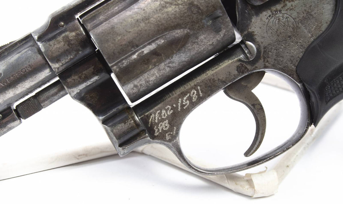 S&W 36 Revolver, .38 Special, 2" Barrel, Blued--
