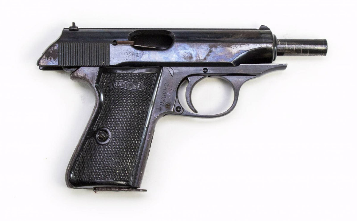 Walther PP 7.65BRO Caliber 3.75 Barrel Black Pistol