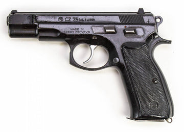 Ceska CZ75 9mm Caliber Black Pistol - Used Condition2630