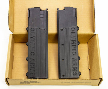 2 NEW OLYMPIC ARMS AR15, 40 S&W 20RD MAGS6475