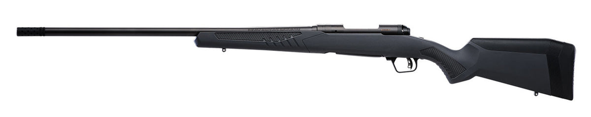 Savage 57495 110 Long Range Hunter 300 PRC 5+1 26 Matte Gray Fixed AccuStock w/AccuFit Stock Matte Black Right Hand