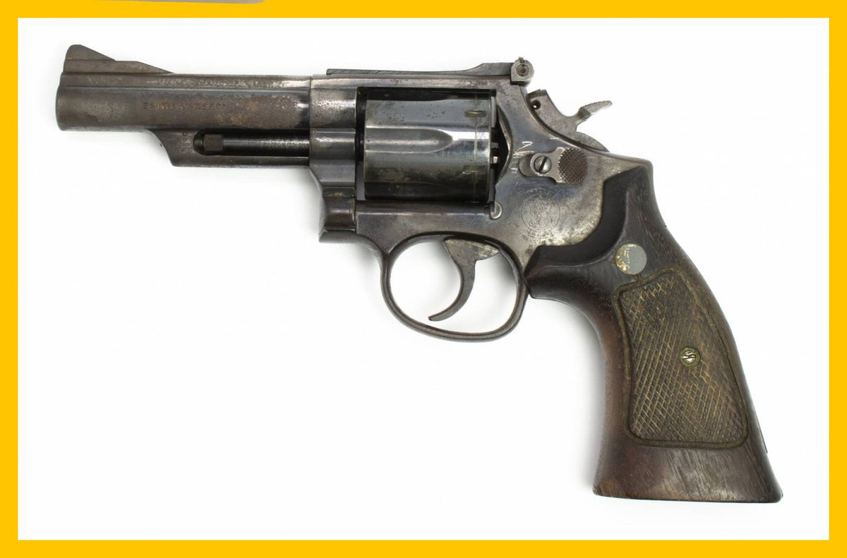 S&W 19-5 357 MAG 4 Barrel Adjustable Sight Blued Revolver