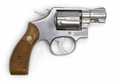 S&W 64-2 Revolver, .38 Special, 2 Barrel, Stainless Steel9665