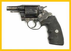 GUNSMITH SPECIAL - COLT POLICE POSITIVE SPL 3RD ISSUE .38 SPECIAL 4" BARREL SQUARE BUTT BLUED