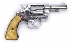 Colt Detective Special Revolver, .38 Special, 3 Barrel, Nickel3543