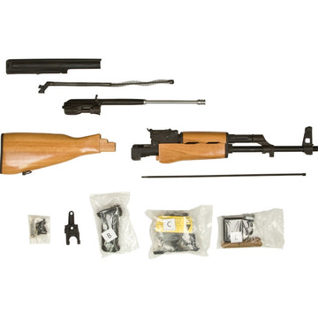 AK47 Romanian PM-63 7.62x39 AK-47 Parts Kit with populated original Romanian 16 Barrel