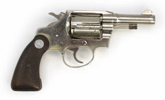 Colt Detective Special Revolver, .38 Special, 3 Barrel, Nickel6013