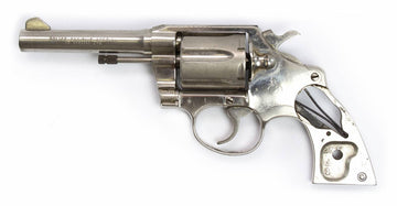 Colt Police Positive Special Revolver, .38 Special, 4 Barrel, Nickel5969